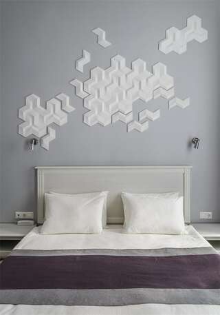 Гостиница Флоринн Москва ДВУХМЕСТН. НОМЕР С 1 ДВУСПАЛЬНОЙ КРОВАТЬЮ И ДОП. КРЕСЛО-КРОВАТЬЮ-5